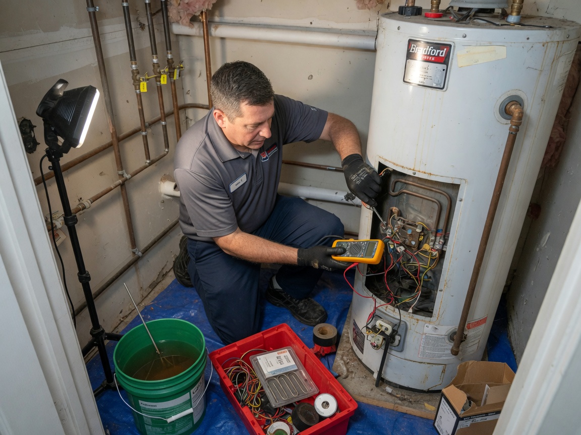 Electric Water Heater Repair in Ashburn, VA